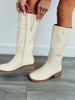The Jojo Boots in Ivory