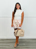 Pink Garden Lace Trim Shorts (Reg & Plus)