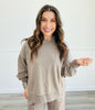 Mineral Washed French Terry Pullover (Reg. and Plus) - 3 Colors