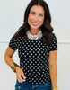 Polka Dot Tee (Reg.)- 5 Colors