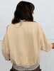 Latte Vintage Thanks Gingham Trim Sweatshirt (Reg.)