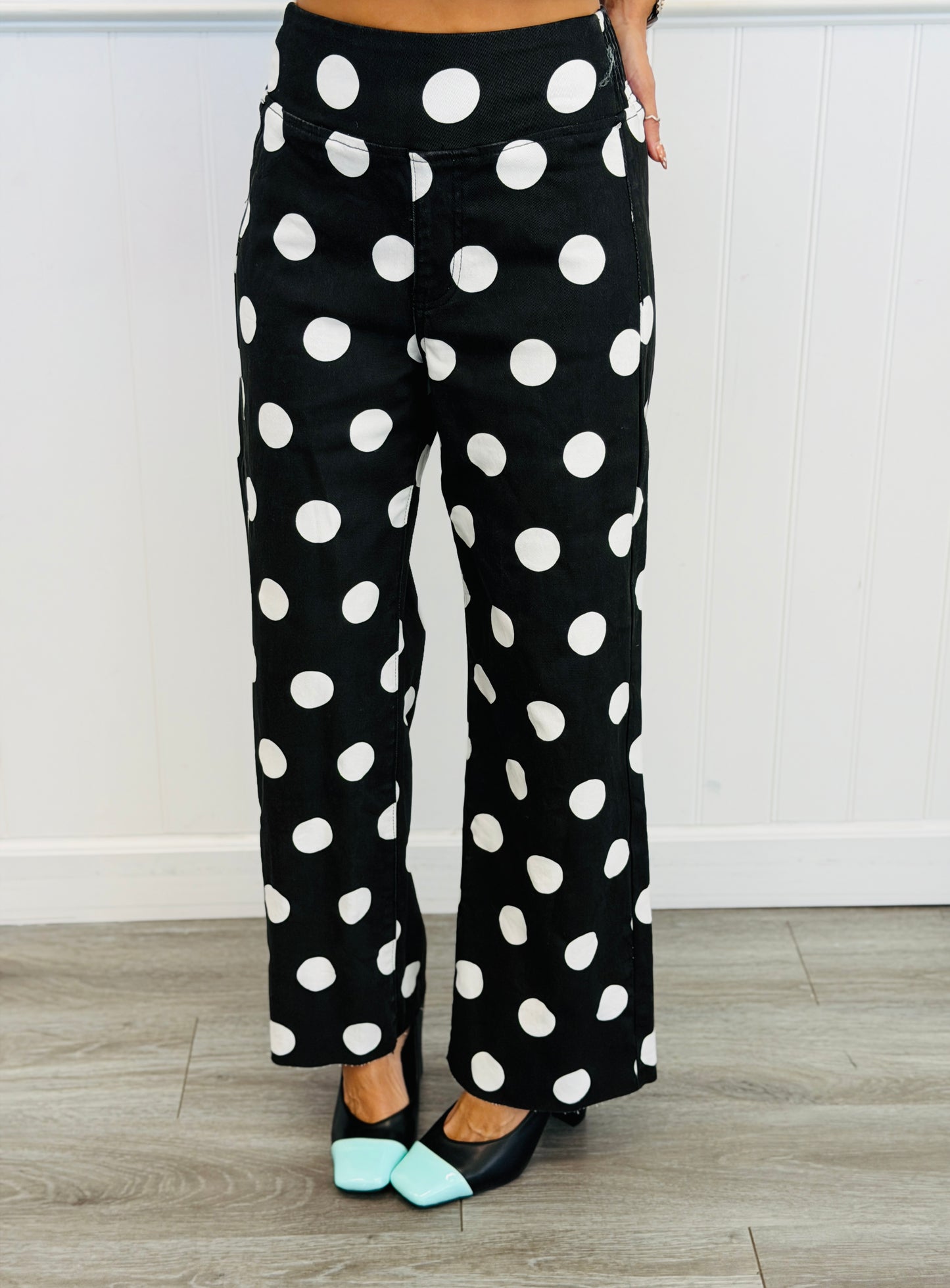 After Dark Just Vibing Polka Dot Pants (Reg & Plus)
