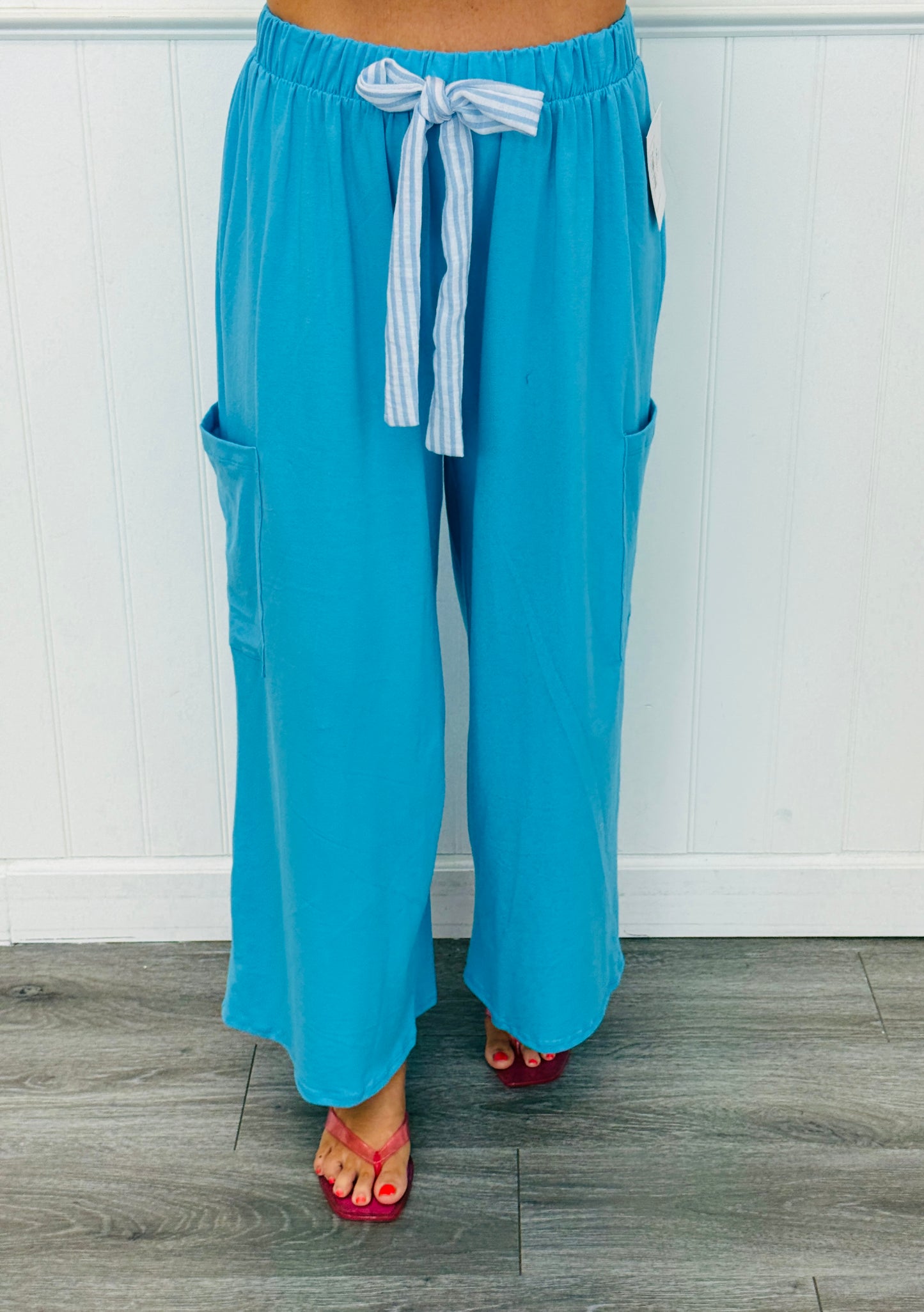 Summer Breeze Wide Leg Capri (Reg & Plus)-6 Colors