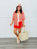 Cherry Tomato Crochet Wrap Mini Skort (Reg.)