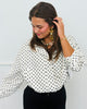 White Polka Dot Jacket (Reg.)