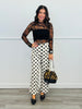 Polka Dot Wide Leg Pants (Reg.)