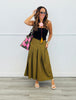 Chic Pleated Culotte Pants (Reg & Plus) - 3 Colors