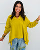 Golden Lime Mineral Wash Sweatshirt (Reg.)