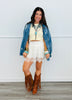 Light Yellow Howdy Graphic Top (Reg & Plus)