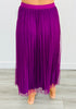 Tulle Double Layered Pleated Skirt (Reg)-3 colors