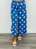 Azure Blue/White Polka Dot Pants (Reg & Plus)