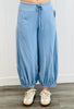 Acid Washed Bubble Pants (Reg. and Plus) - 2 Colors