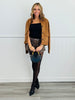 Leopard Print Sequin Shorts (Reg & Plus)-2 Colors