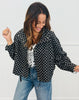 Black Polka Dot Jacket (Reg.)
