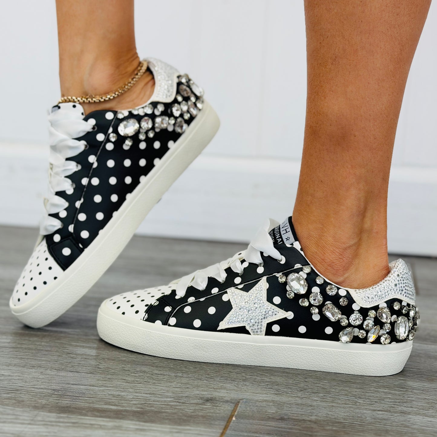 VH x WR The Dottie Crystal Sneakers