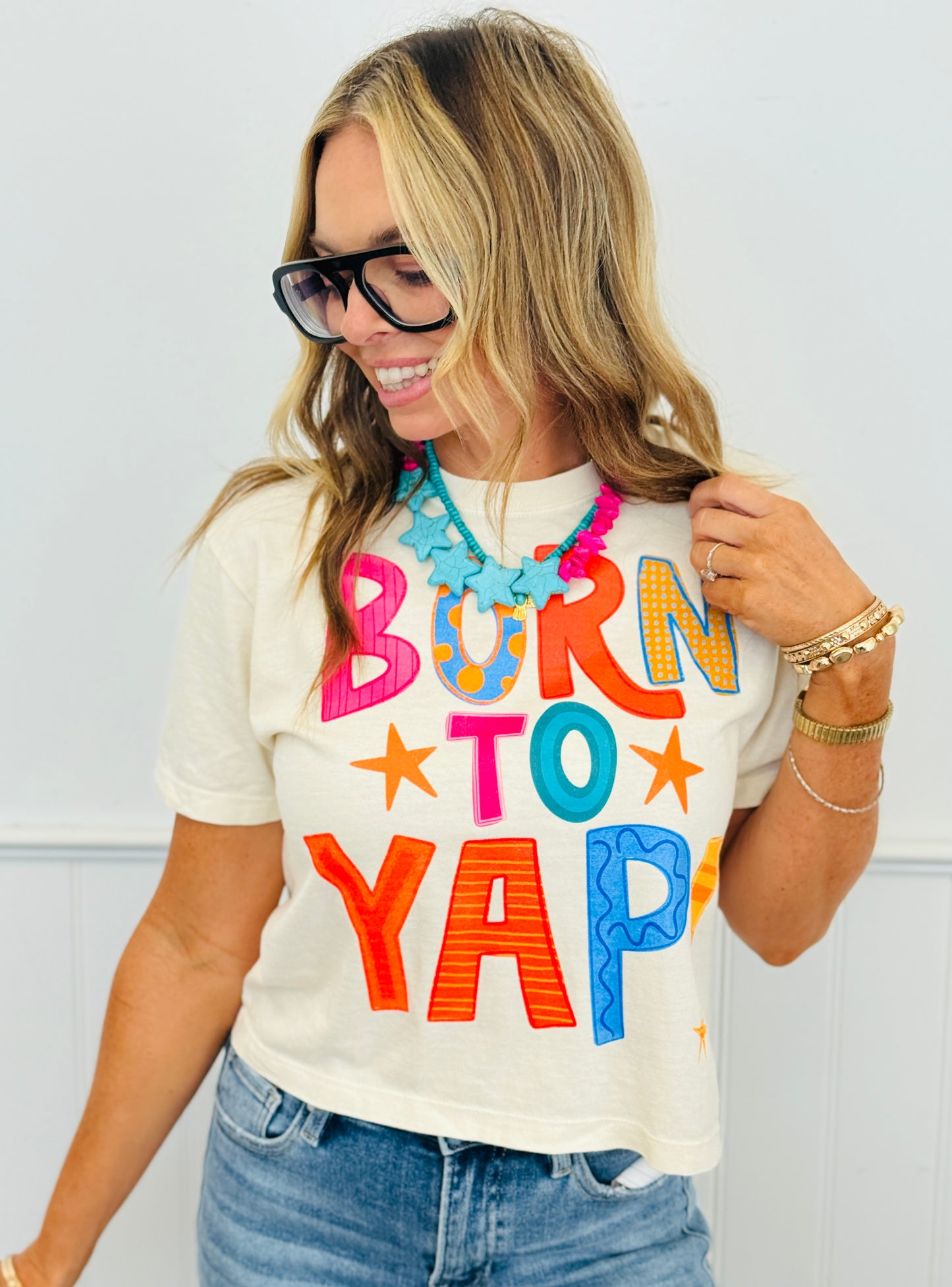 Born to Yap Boxy Tee (Reg. and Plus)