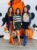 Spooky Nova Striped Denim Skirt (Reg. and Plus)