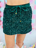 Velvet Hour Sequin Skort- 4 Colors (Reg. and Plus)