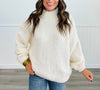 Assured Comfort Cream Sweater (Reg)