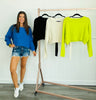 Ribbed Pullover Sweater (Reg)-5 Colors