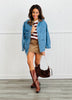 Multi Striped Long Sleeve Top (Reg.) - 2 Colors