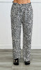 Animal Urban Ribbed Casual Pants  (Reg & Plus)-2 Colors