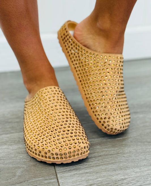 Tan Dazzling Days Mules