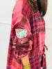 POL Cherry Multi Plaid Button Down Shirt (Reg.)