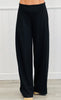 Black Sleeveless Zip Up Top & Pants Set (Reg.)
