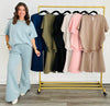 Get Comfy Poncho Top & Pant Set (Reg & Plus) -7 Colors