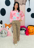 Taupe Leopard Bow Pants (Reg.)