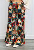 Cat Portrait Wide Leg Pants (Reg & Plus)