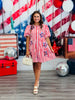 Stars & Stripes Mini Dress (Reg & Plus)