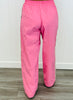 Pink Side Stripe Track Pants (Reg.)