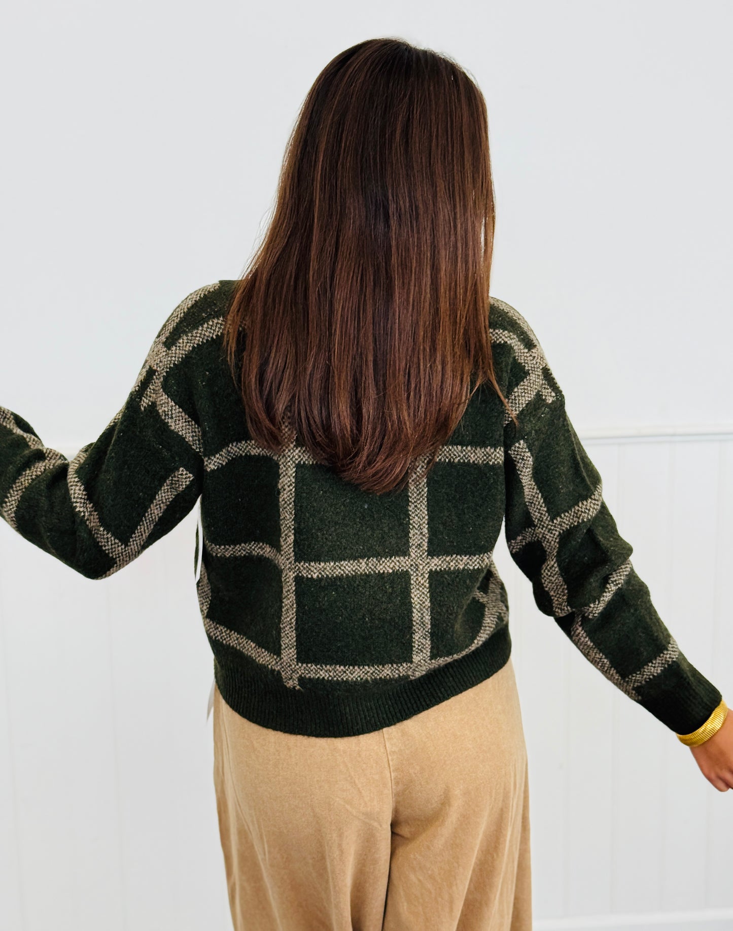 Mallard Duck Boxy Knit Sweater ( Reg.) - 2 Colors