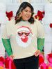 Bubblegum Santa Graphic Tee (Reg. and Plus)
