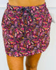 Berry Paisley Skort (Reg. and Plus)