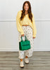 Cream/Brown Polka Dot Wide Leg Pants (Reg.)