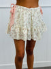 Floral Side Bow Skort (Reg.)-2 Colors