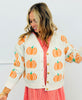 Harvest Charm Pumpkin Cardigan (Reg)