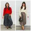 Polka Dot Gaucho Pants (Reg.)-2 Colors