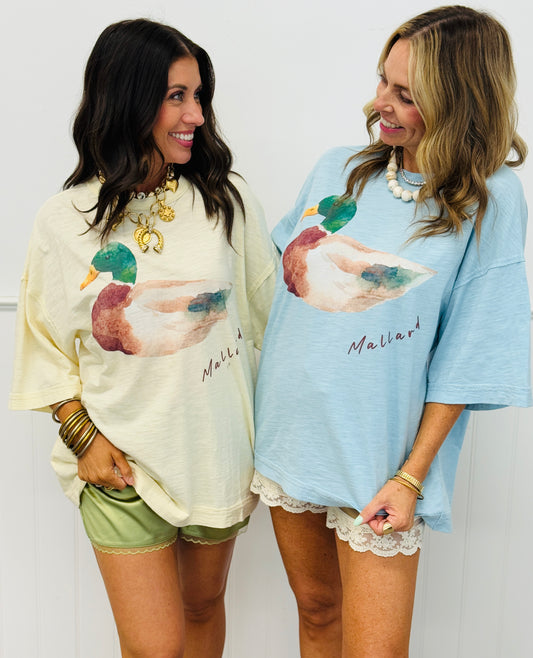 Mallard Duck Printed Tee (Reg.) - 2 Colors