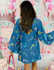 Queen Of Sparkles Chambray Multi Candy Cane Dress (Reg. & Plus)
