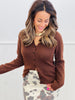 Reality Sweater Cardigan Top (Reg & Plus)-7 Colors