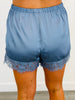 Lovely Lace Trim Silky Shorts Remix (Reg.) - 2 Colors