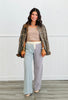 Gingham Print Colorblock Pants (Reg.) - 2 Colors