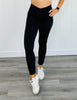 Black Venice Crossover Core Leggings (Reg)