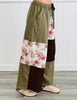Olive/Brown Color Block Pants (Reg.)