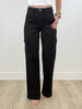 Judy Blue Black Make Your Day Cargo Jeans (Reg. and Plus)