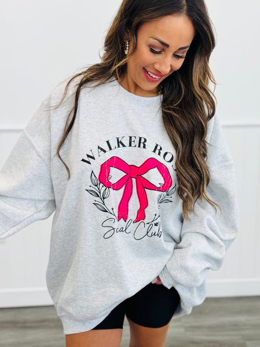Walker Rose Social Club Sweatshirt (Reg. and Plus)